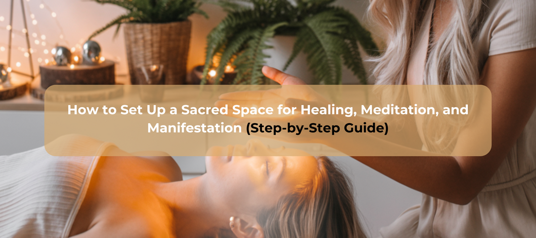 How to Set Up a Sacred Space for Healing, Meditation, and Manifestation (Step-by-Step Guide)