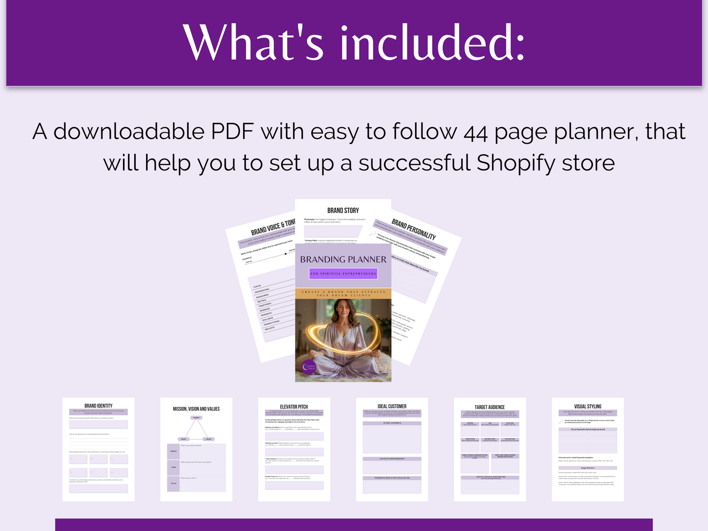 Branding Planner for Spiritual Entrepreneurs