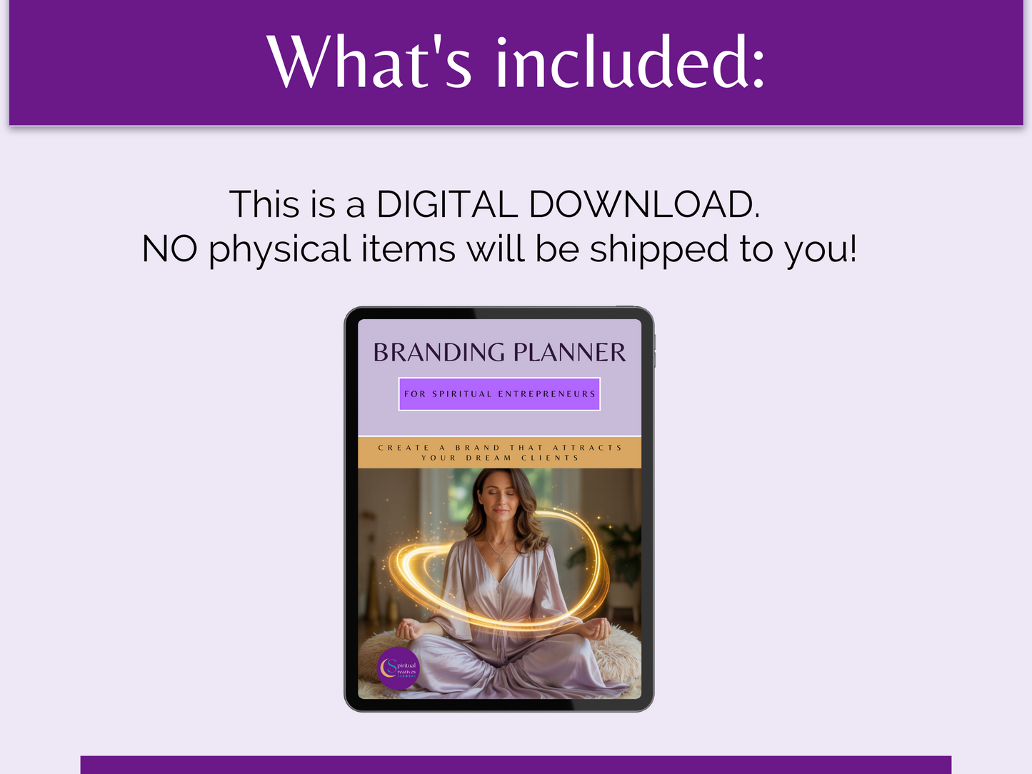 Branding Planner for Spiritual Entrepreneurs