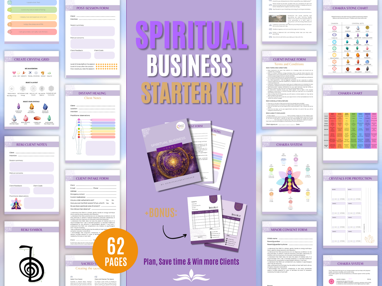 Reiki Business starter kit cover