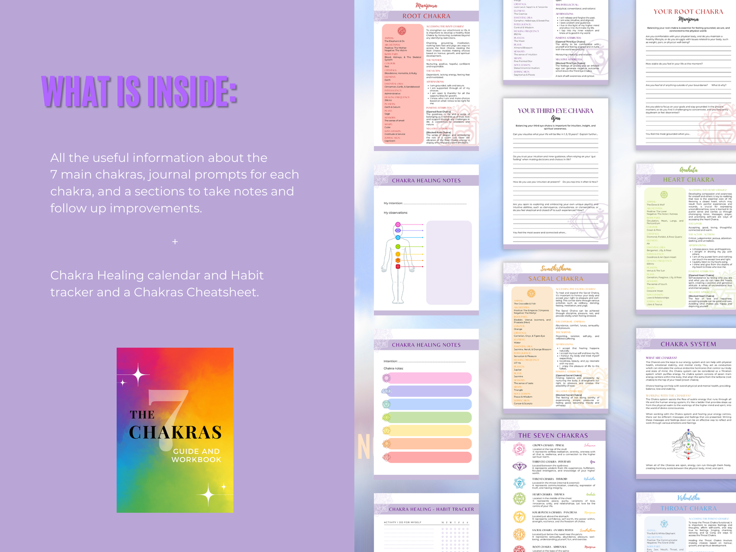 Balance your Chakras - Guide and Workbook